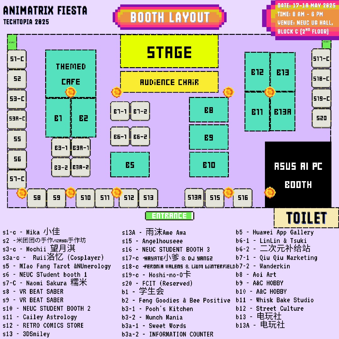 Booth Map